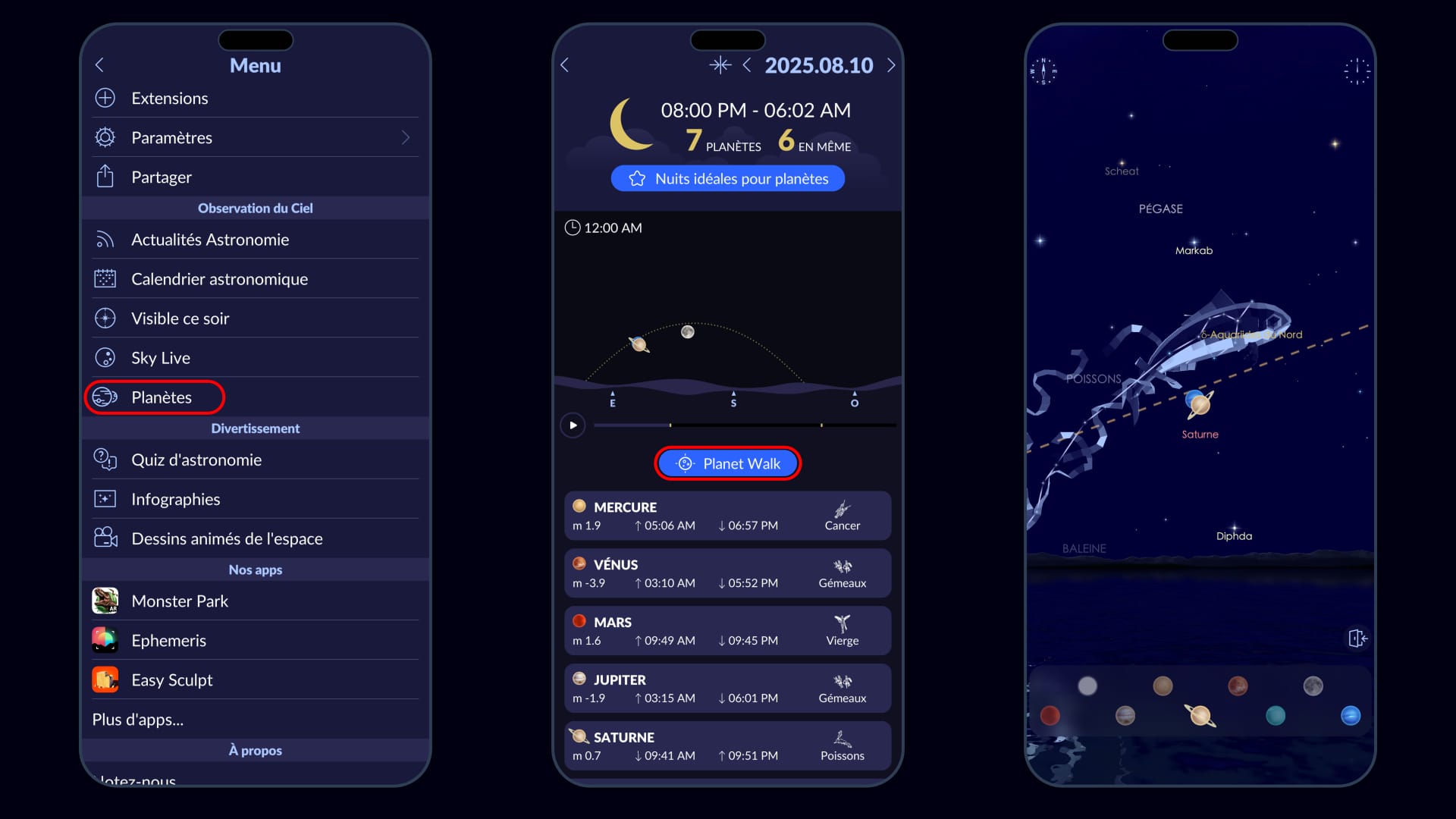Planet Walk in Star Walk 2