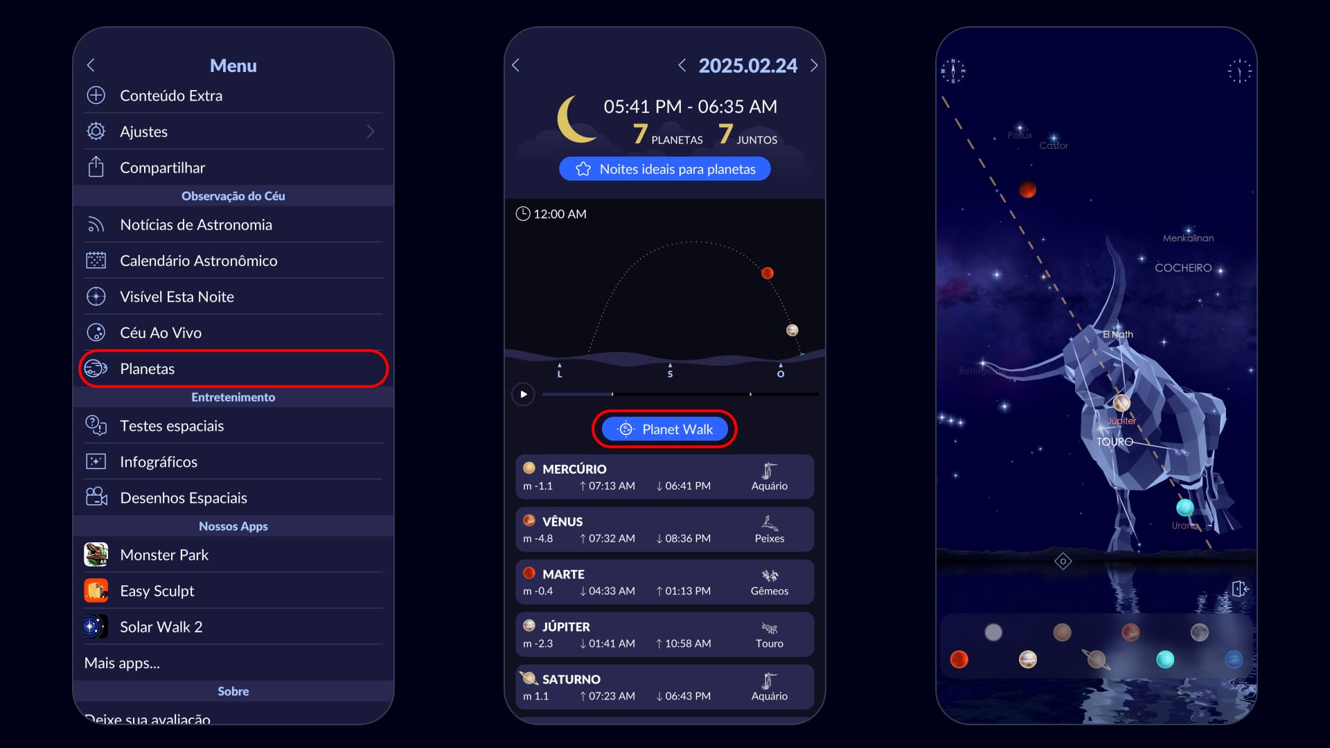 Planet Walk in Star Walk 2