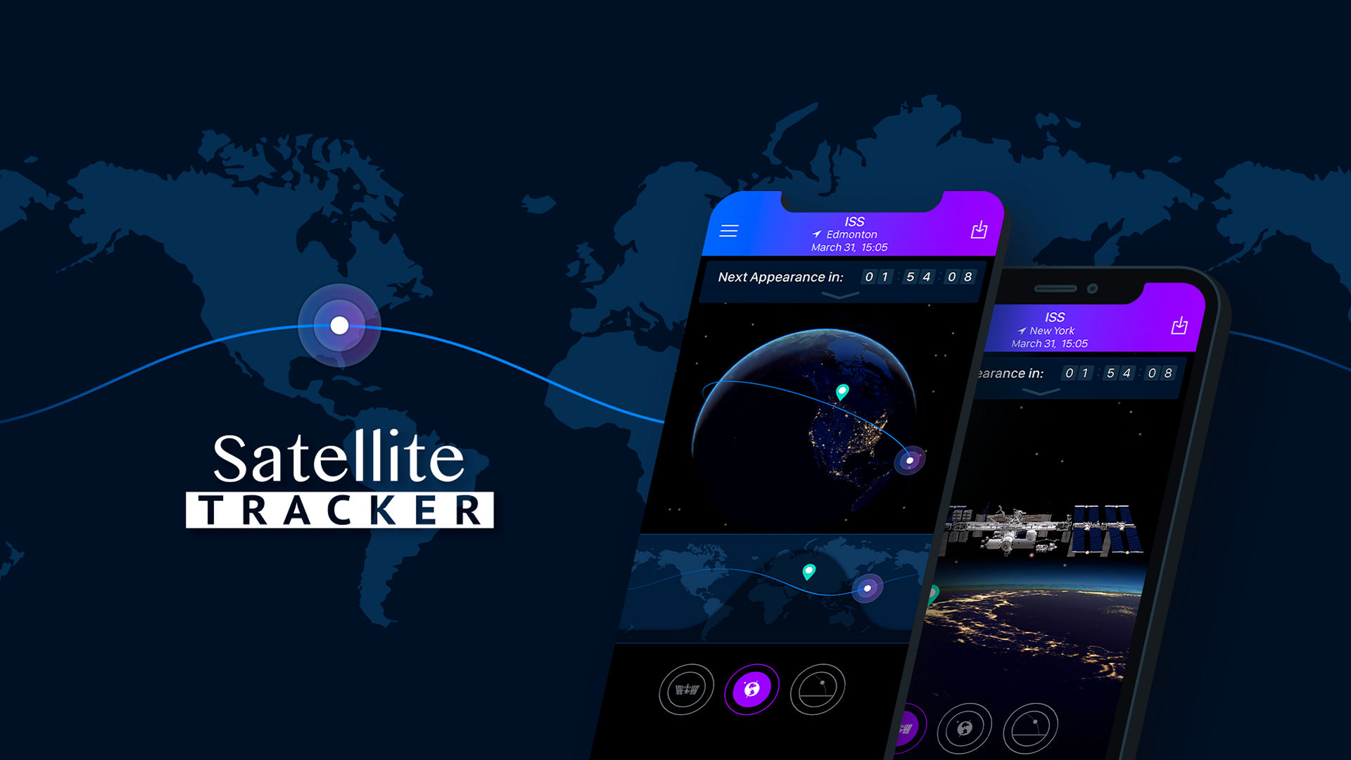 Satellite Tracker app