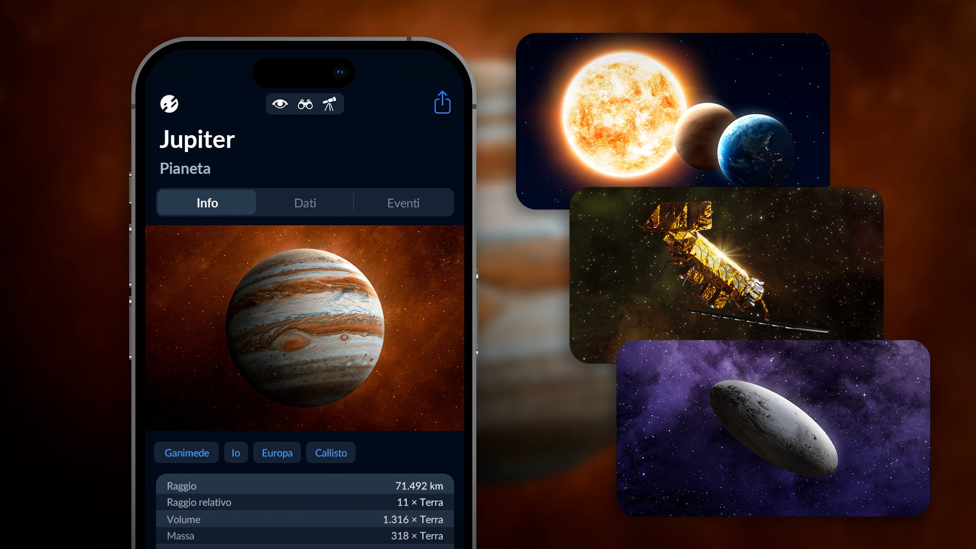 Sky Tonight - Space Objects