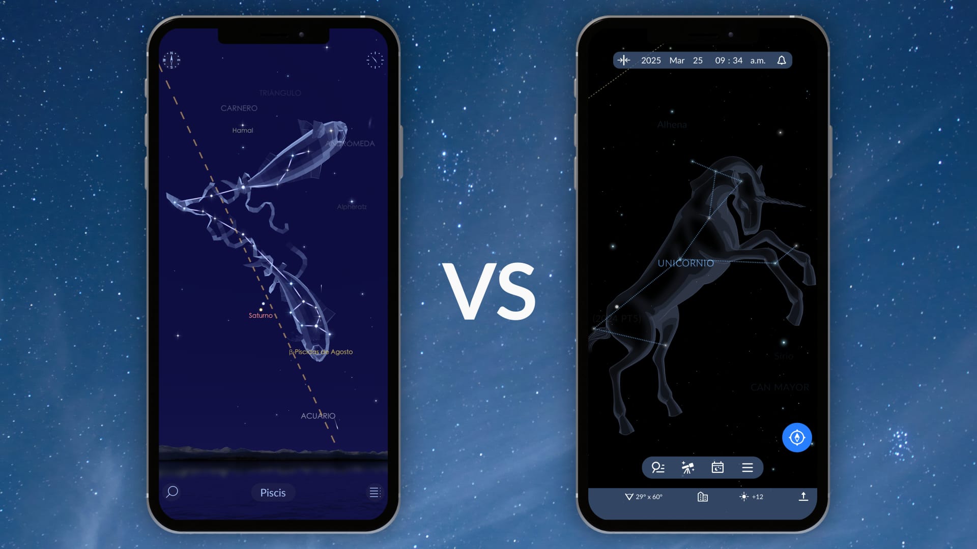 Sky Tonight vs Star Walk 2