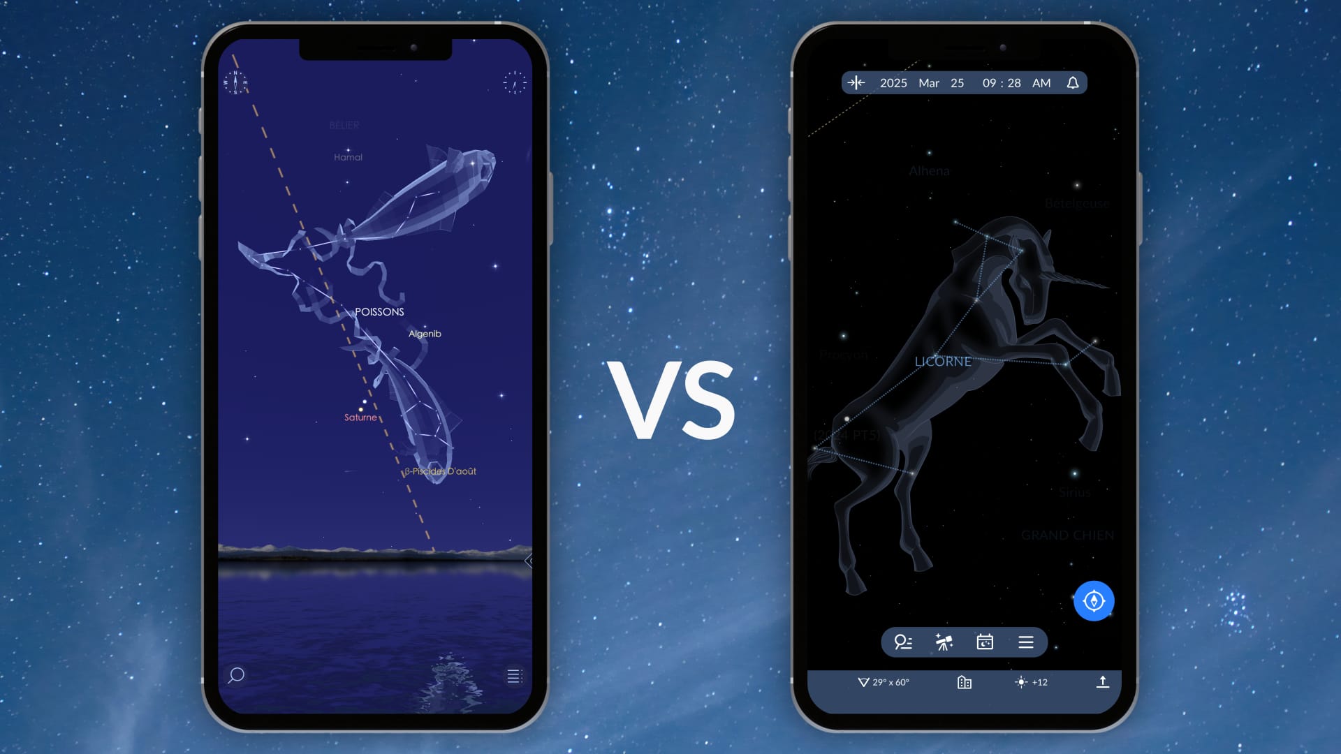 Sky Tonight vs Star Walk 2