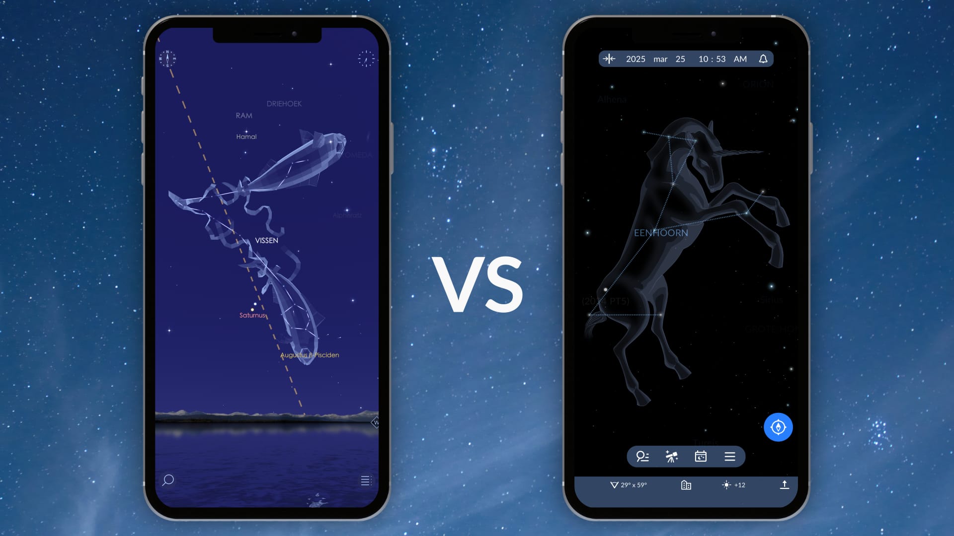 Sky Tonight vs Star Walk 2