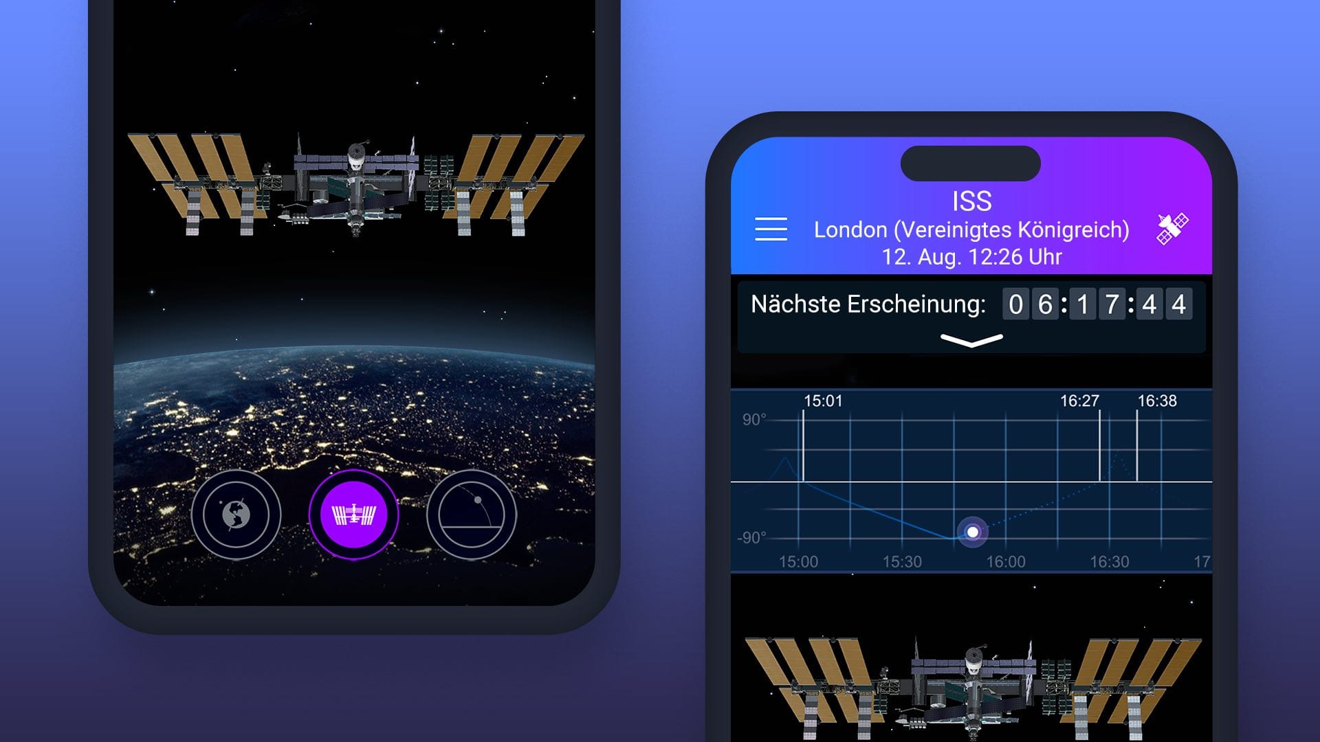 Satellite Tracker product feature 5