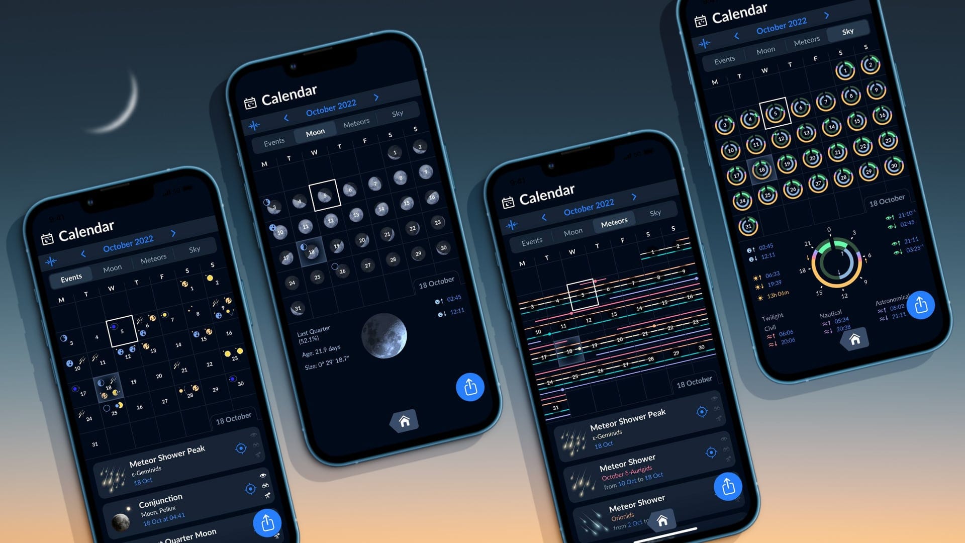 Stargazing Calendar Astronomy Calendar App Astronomy App IPhone 