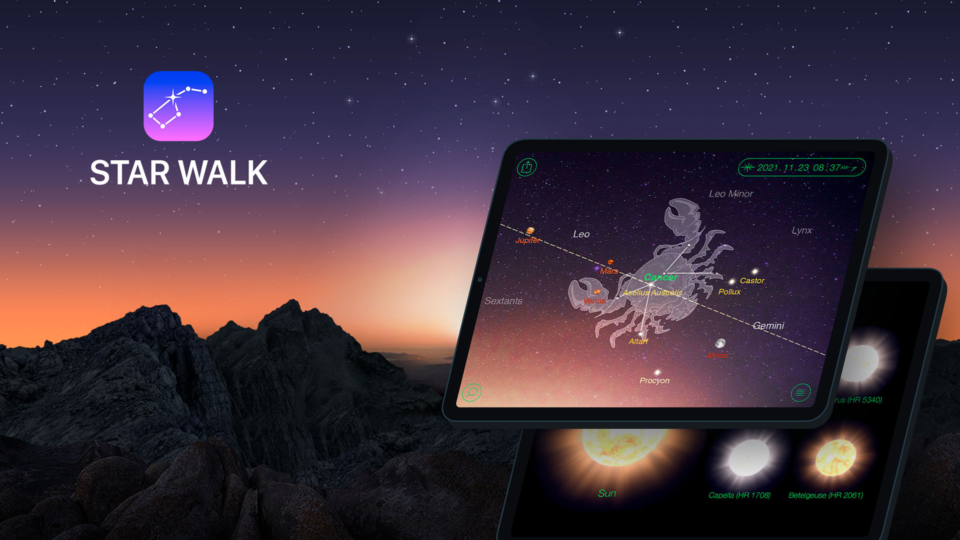 Star Walk app promo