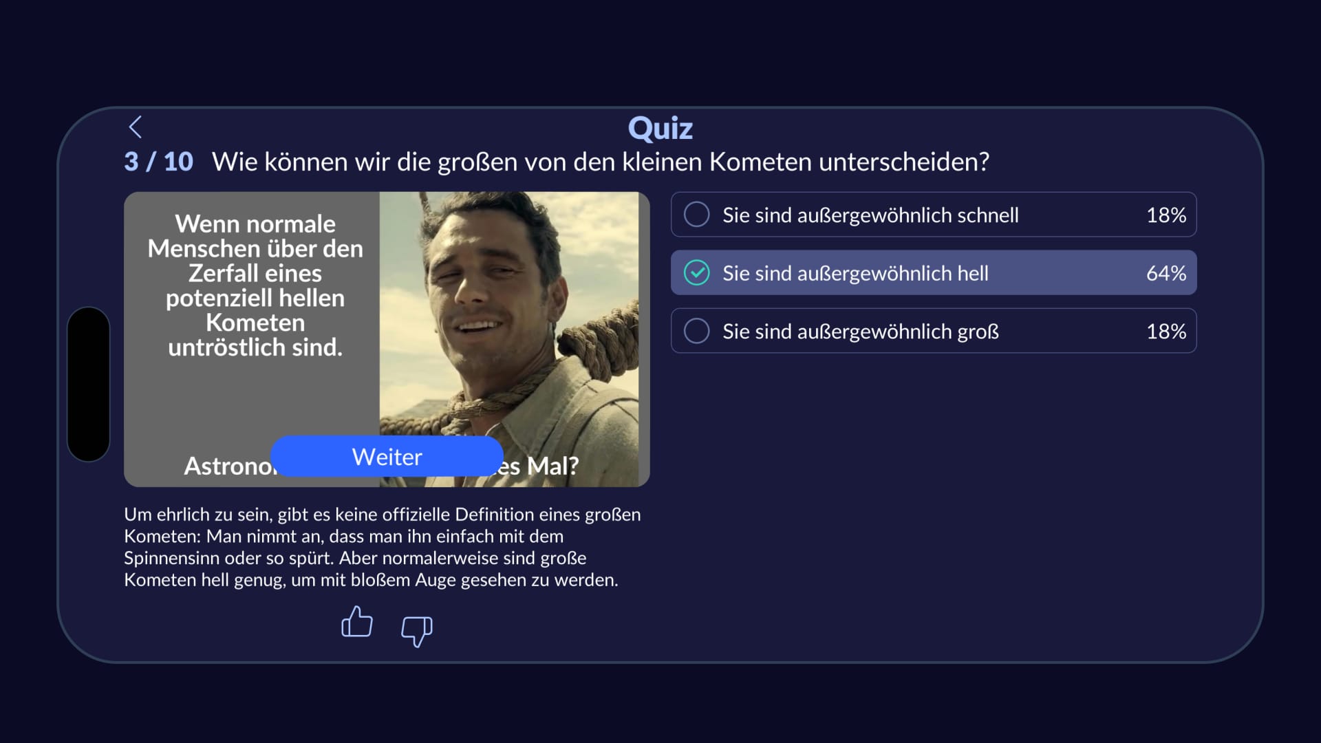 Star Walk 2 - Quiz